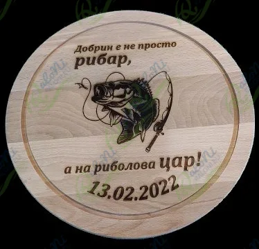 Талар с гравиран надпис или снимка